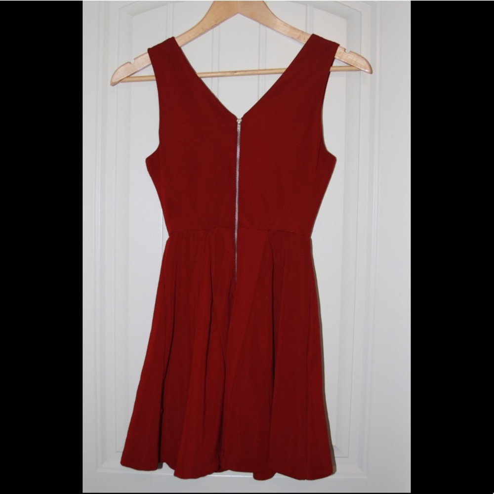 Red Cocktail Dress - Picture 2 of 4